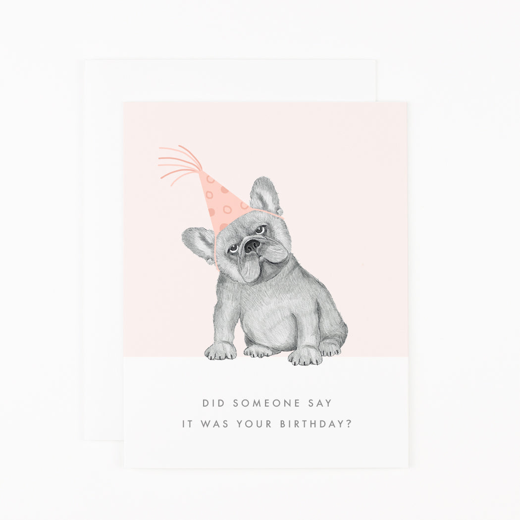 Frenchie Birthday – Dear Hancock