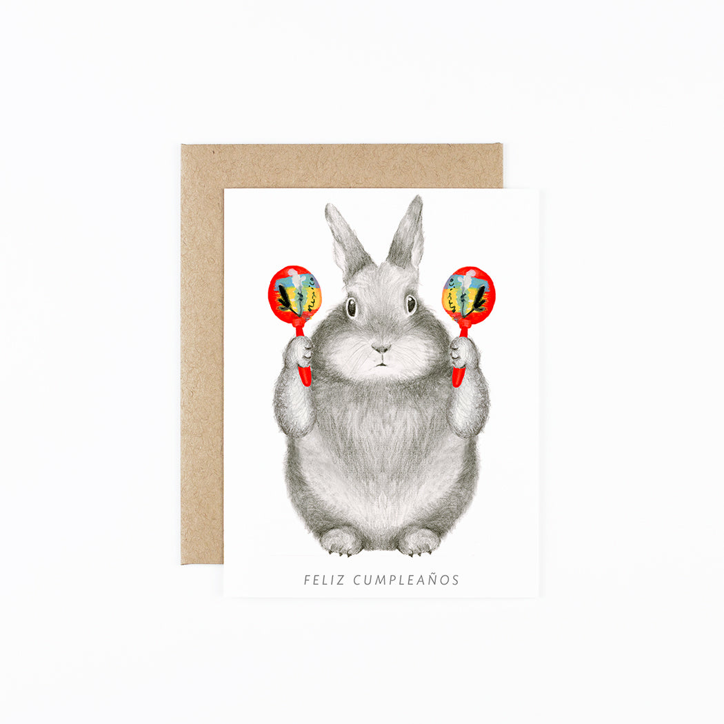 Bunny with Maracas