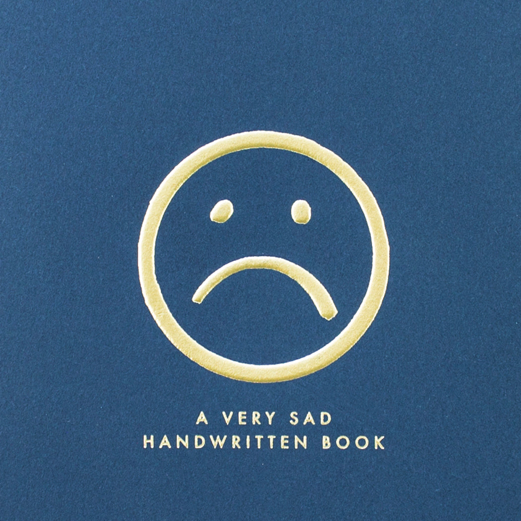 A Very Sad Handwritten Book