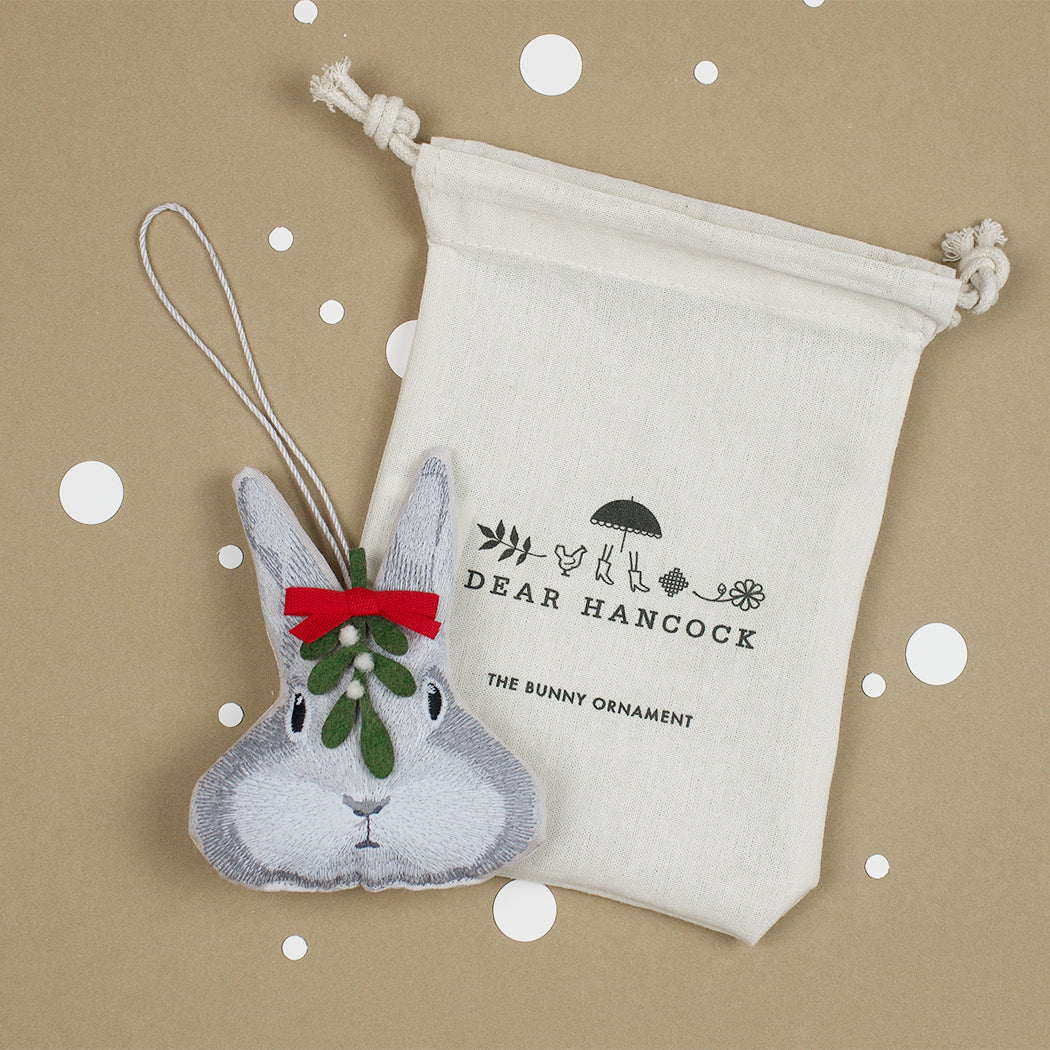 Dear Hancock Bunny Ornament