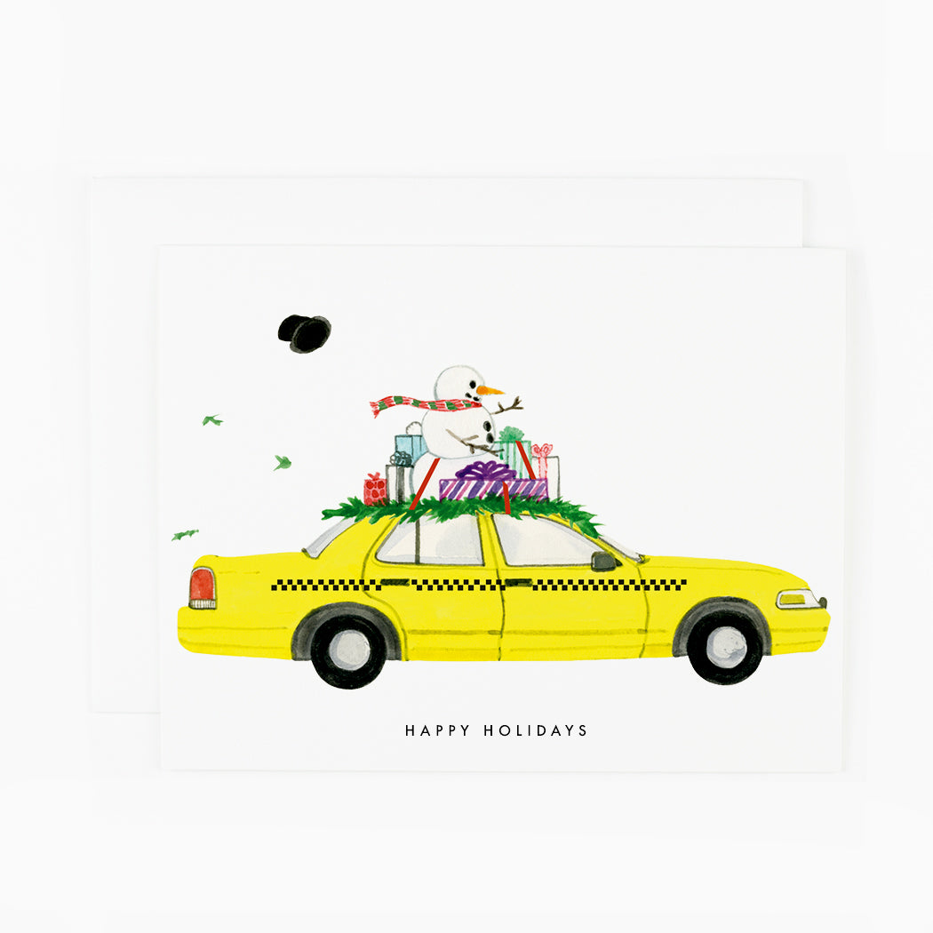 Frosty on a Taxi  