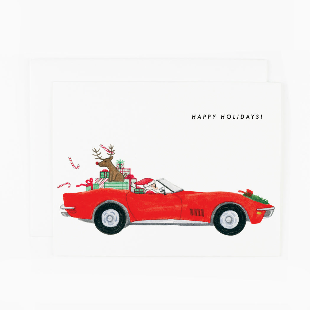 Santa Corvette  