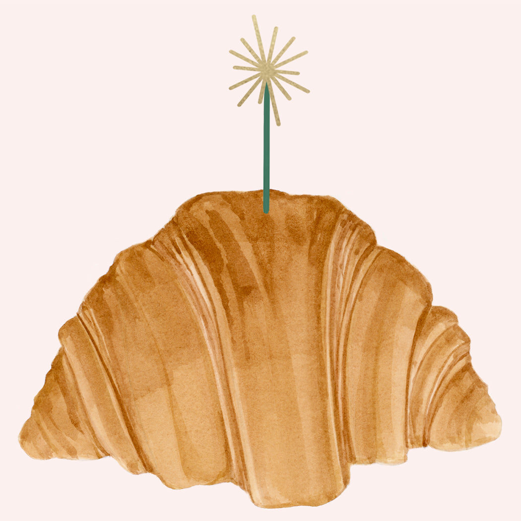 Flake a Wish *gold foil