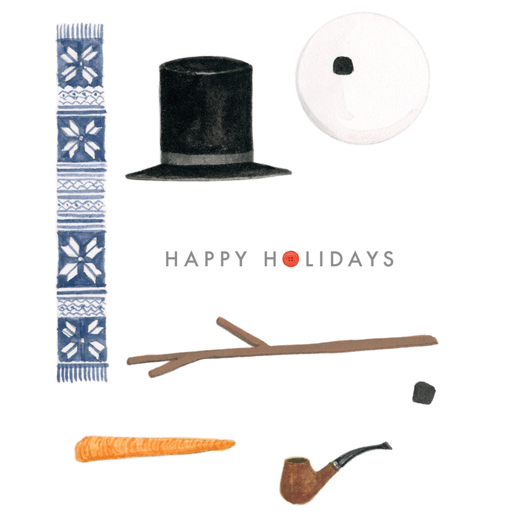 Deconstructed Snowman